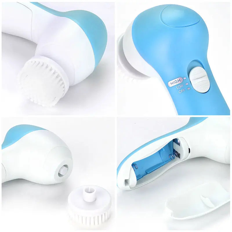 5 IN 1 Electric Facial Cleaner Brush