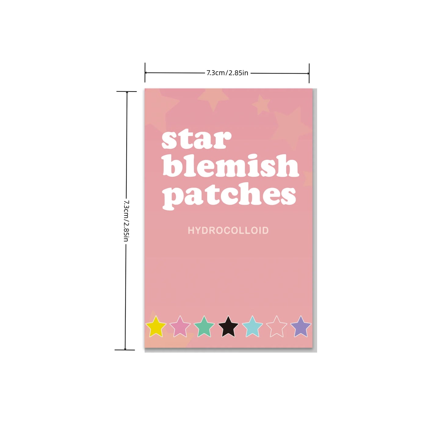 240 pieces of multi-color star acne patches