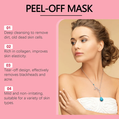 Collagen Peel Off Mask with Application Brush