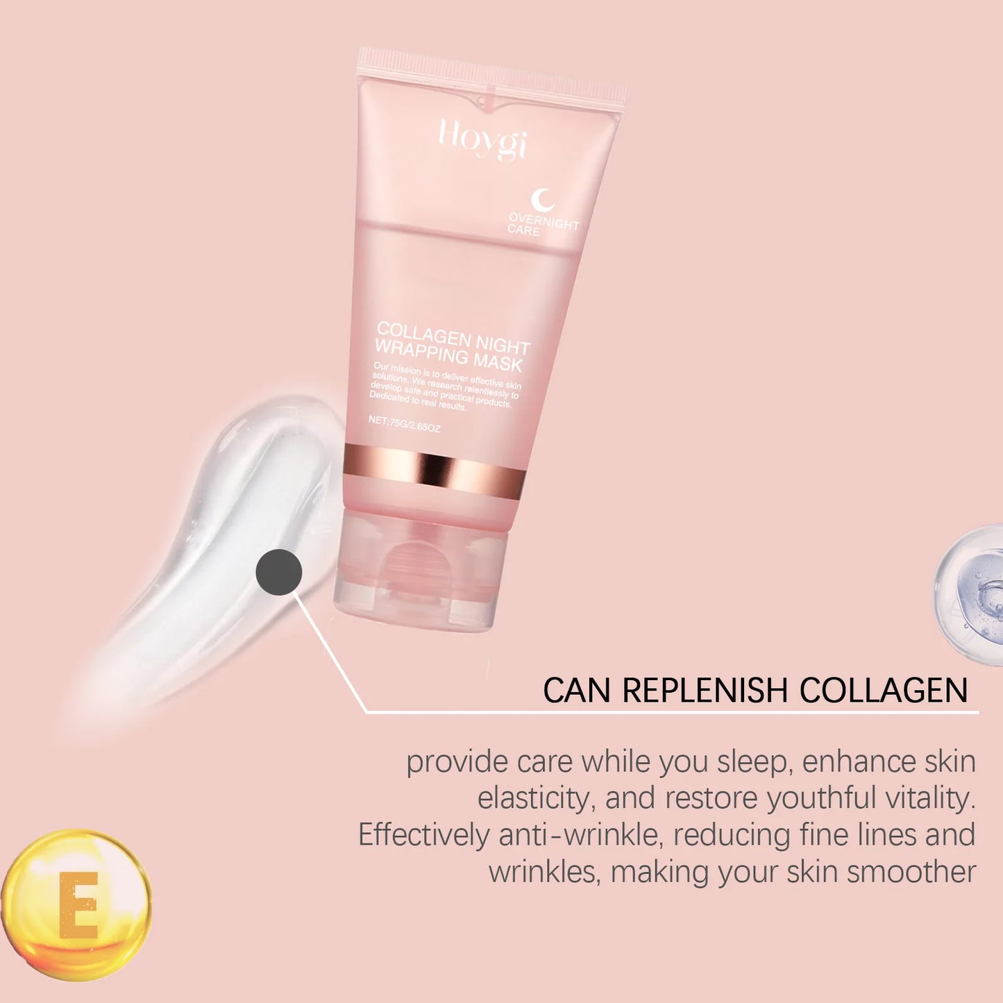 Collagen Peel Off Mask with Application Brush
