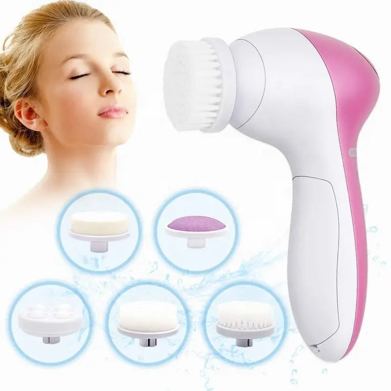 5 IN 1 Electric Facial Cleaner Brush