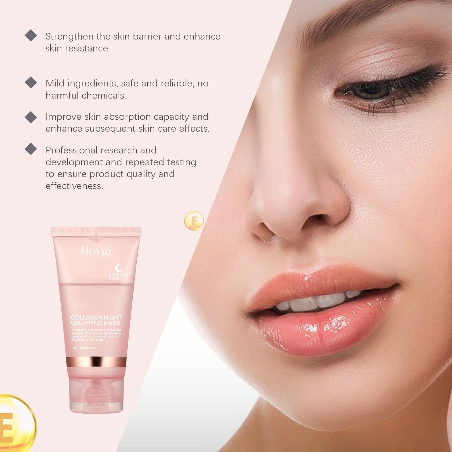 Collagen Peel Off Mask with Application Brush
