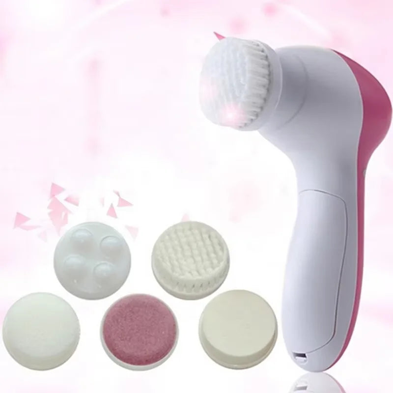 5 IN 1 Electric Facial Cleaner Brush