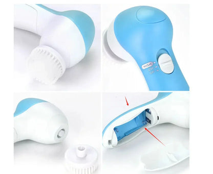 5 IN 1 Electric Facial Cleaner Brush